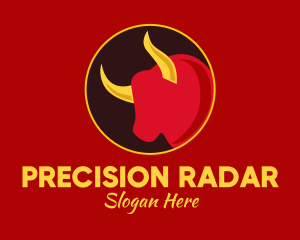 Chinese Zodiac Ox  logo design