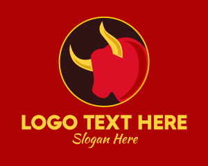 Orient - Chinese Zodiac Ox logo design