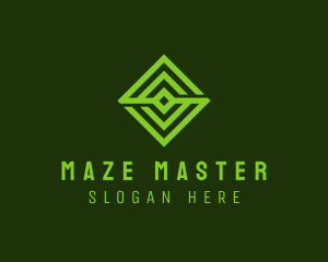 Modern Maze Software  logo design