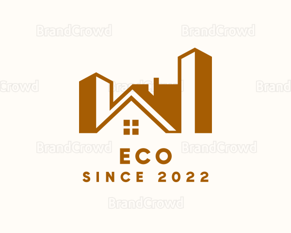 Real Estate Housing Building Logo