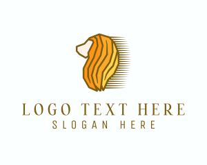 Delivery - Fast Lion Head logo design