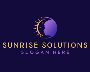 Day - Sun Moon Child Daycare logo design