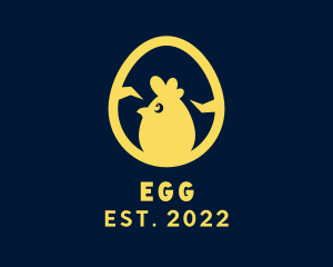 Farm Chicken Egg  logo design