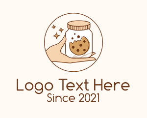 Delicious - Sweet Cookie Jar logo design
