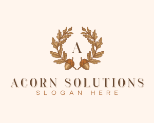 Acorn - Acorn Branch Farm logo design