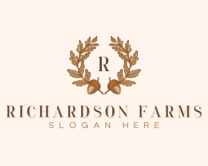 Acorn Branch Farm logo design