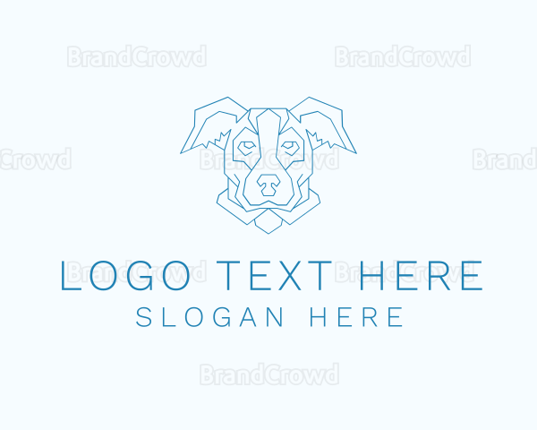 Dog Pet Veterinary Logo