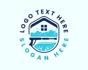 Bubble - Home Cleaning Power Wash logo design