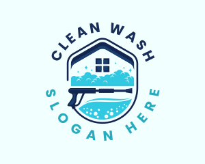 Home Cleaning Power Wash logo design