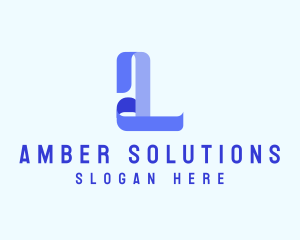 Ribbon Software App logo design