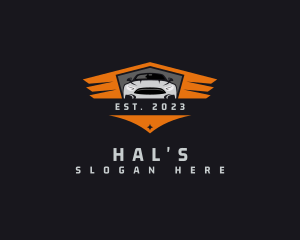 Wing Shield Car Sedan Logo