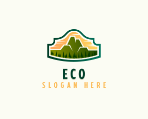 Mountain Climbing - Mountain Trek Hiking logo design