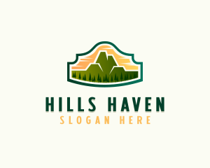 Mountain Trek Hiking logo design