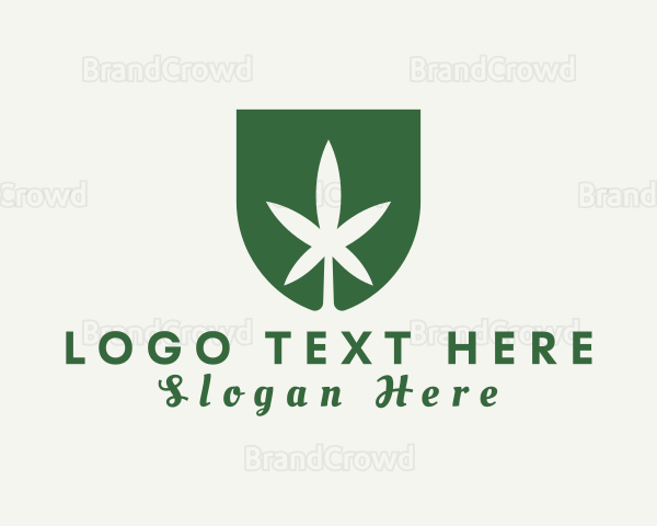 Weed Plantation Shield Logo