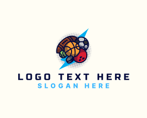 Tennis - Sports Ball Game logo design