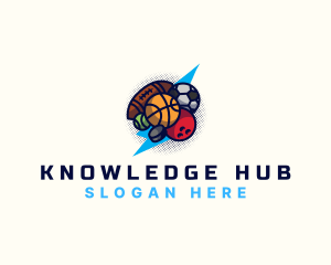 Sports Ball Game Logo