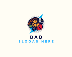 Sports Ball Game Logo