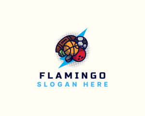 Play - Sports Ball Game logo design