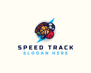 Player - Sports Ball Game logo design