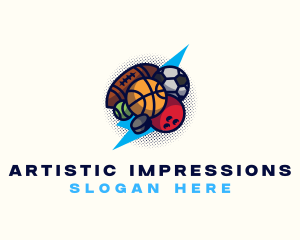 Sports Ball Game logo design