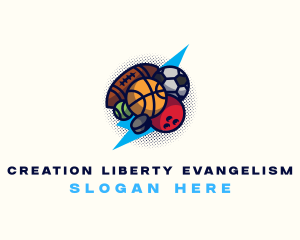 Sports Ball Game logo design