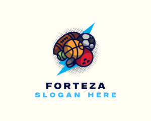 Sports Ball Game logo design