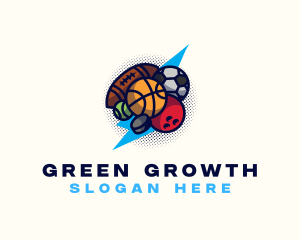 Sports Ball Game logo design