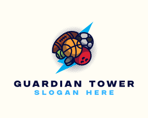 Sports Ball Game logo design