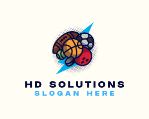 Sports Ball Game logo design