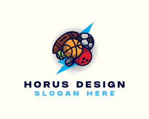 Sports Ball Game logo design