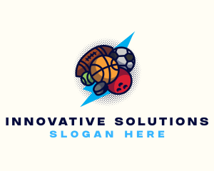 Sports Ball Game logo design