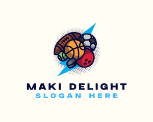 Sports Ball Game logo design