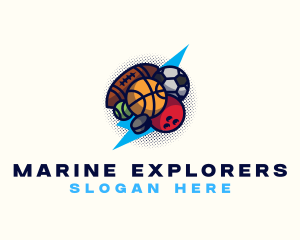 Sports Ball Game logo design