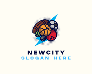 Sports Ball Game logo design