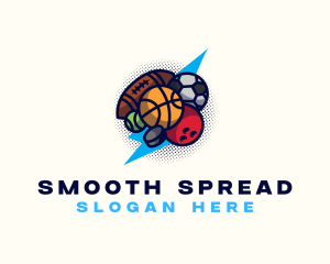 Sports Ball Game logo design