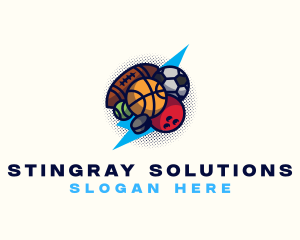 Sports Ball Game logo design