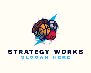 Sports Ball Game logo design