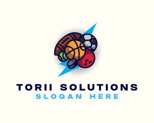 Sports Ball Game logo design