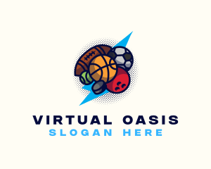 Sports Ball Game logo design