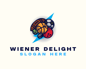 Sports Ball Game logo design