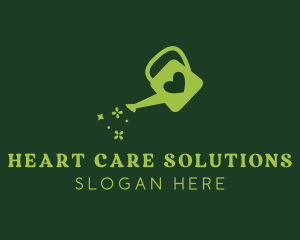 Garden Watering Can logo design