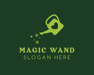 Garden Watering Can logo design