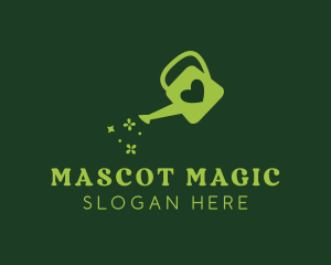 Garden Watering Can logo design