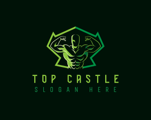 Muscle Trainer Gym Logo