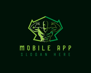 Muscle Trainer Gym Logo