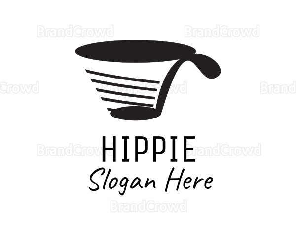 Musical Note Teacup Logo