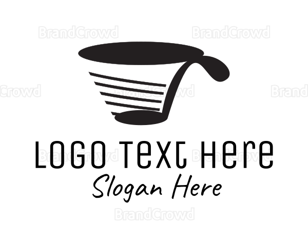 Musical Note Teacup Logo