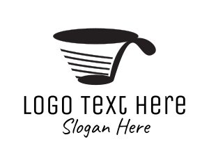 Staff - Musical Note Teacup logo design