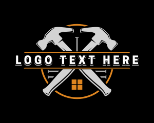 Nail - Hammer Home Repair logo design