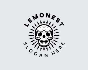 Horror - Arrow Skull Streetwear logo design